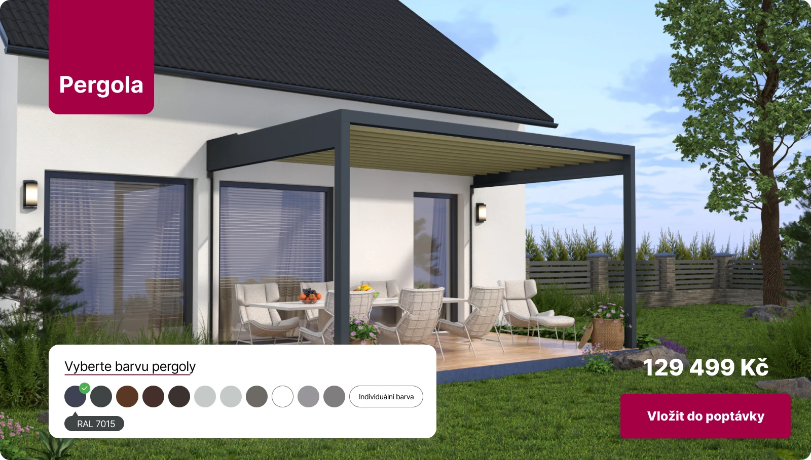 Konfigurátor pergol