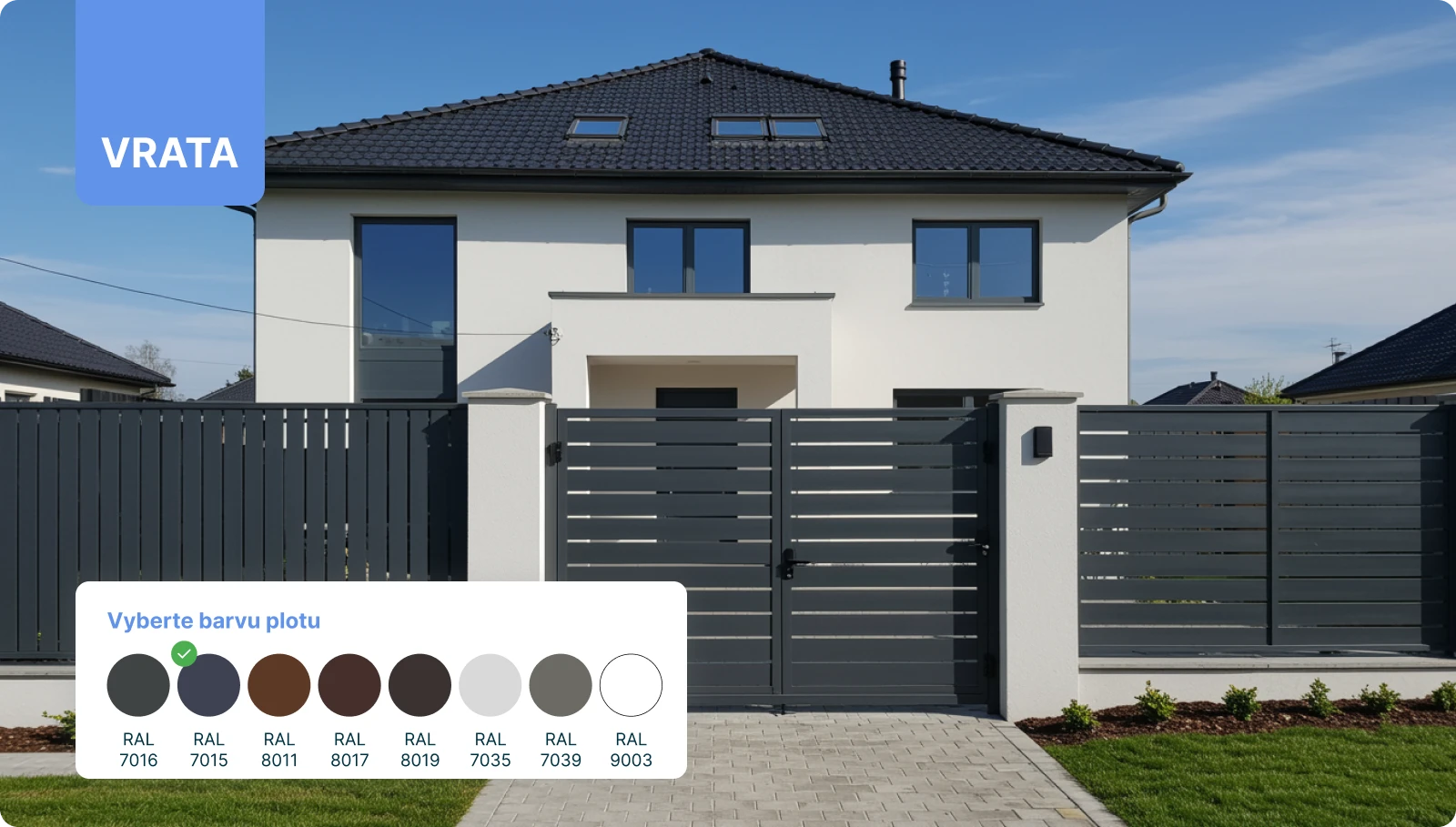 Konfigurátor vrat a plotů