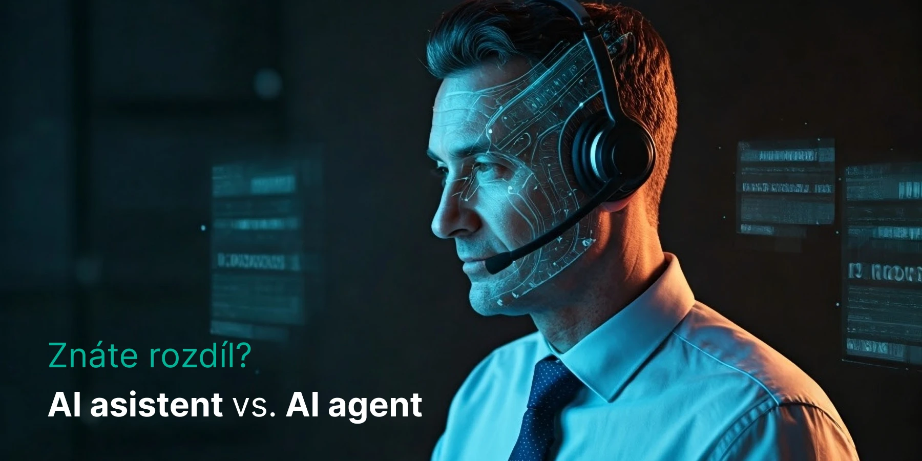 Rozdíl mezi AI agentem a AI asistentem